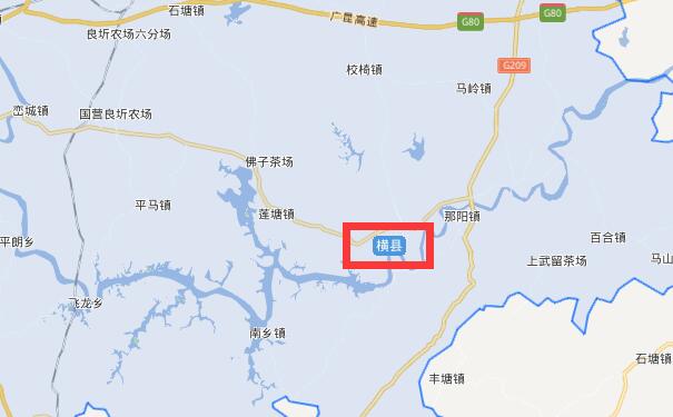 成都到横县物流专线可将您的货物运送至横县全境