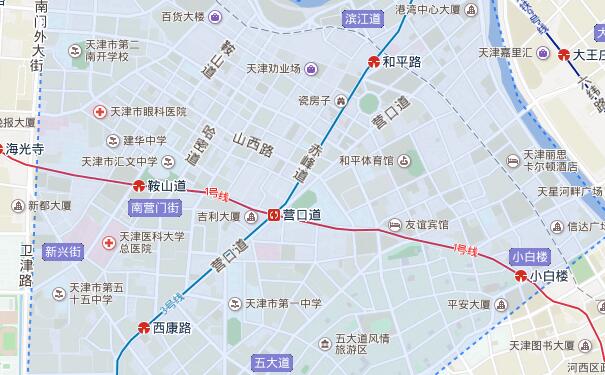 成都到天津和平区物流公司可将货物送到的服务地区