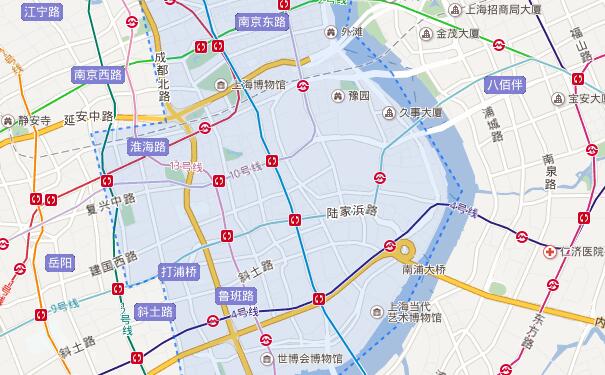 成都到上海黄浦区物流货运专线可将货物送到的服务地区