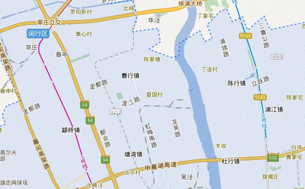 成都到上海闵行区物流货运专线可将货物送到的服务地区