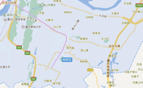 成都到重庆南岸区物流专线可将货物送到的服务地区
