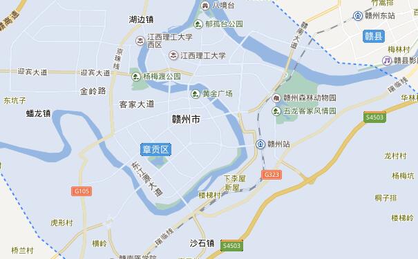 成都到赣州章贡区物流专线送货服务范围